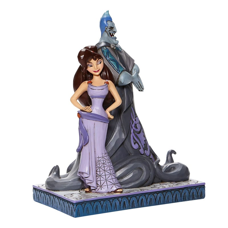 Enesco Disney Traditions by Jim Shore Hercules Meg and Hades Figurine, 9 Inch, Multicolor - Image 5